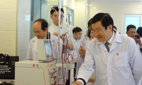 Khánh thành Trung tâm Lọc máu Kỹ thuật cao Bệnh viện Nguyễn Tri Phương 